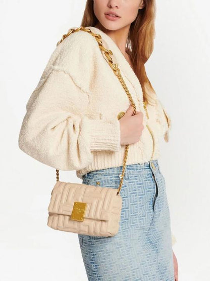 Balmaiin Soft Quilted FlapBag With Box