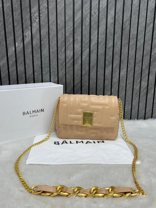 Balmaiin Soft Quilted FlapBag With Box