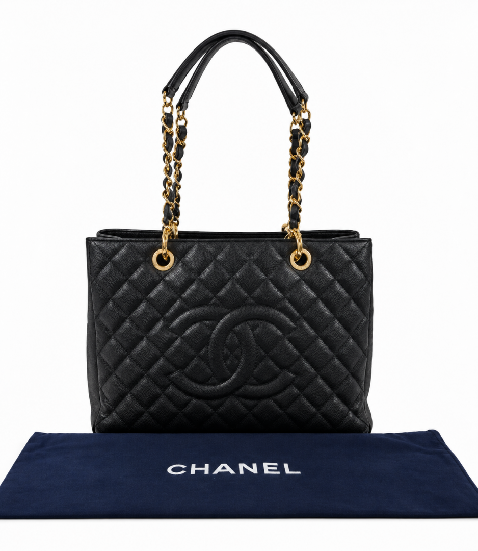 chanell hand bag with dust bag and premium quality box