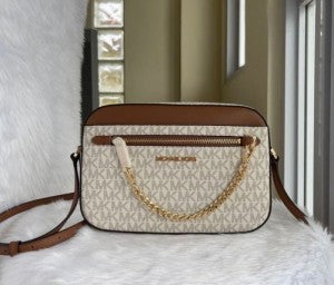 MichaelKors Jet Set East West Chain Crossbody Sling with box