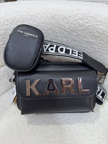 Karll Lagerfeld Maybelle Camera Crossbody Bag
