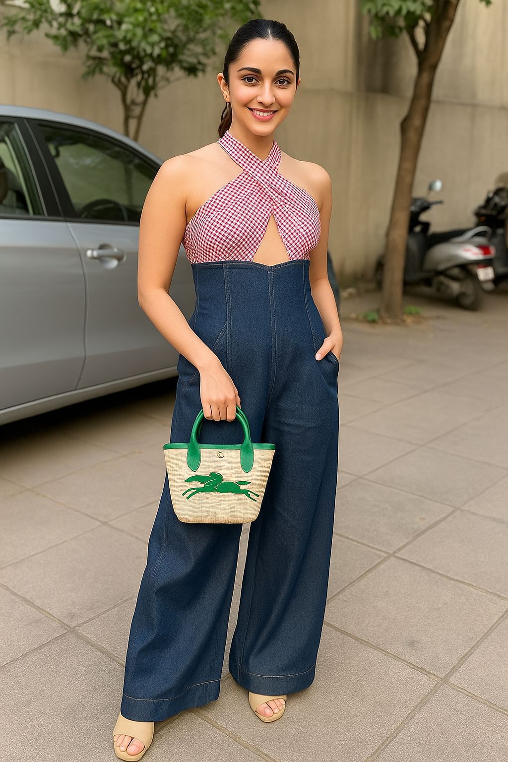 Long champ OG Authentic Bags with Carry Bag