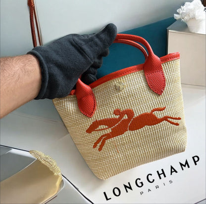 Long champ OG Authentic Bags with Carry Bag