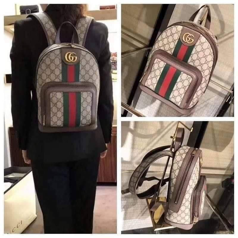 Gucci Ophidia GG Small Backpack Unisex With DustBag
