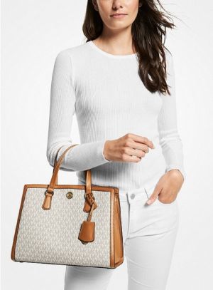 Miichael Korrs chantal logo tote bag premium quality with dust cover