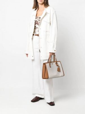 Miichael Korrs chantal logo tote bag premium quality with dust cover
