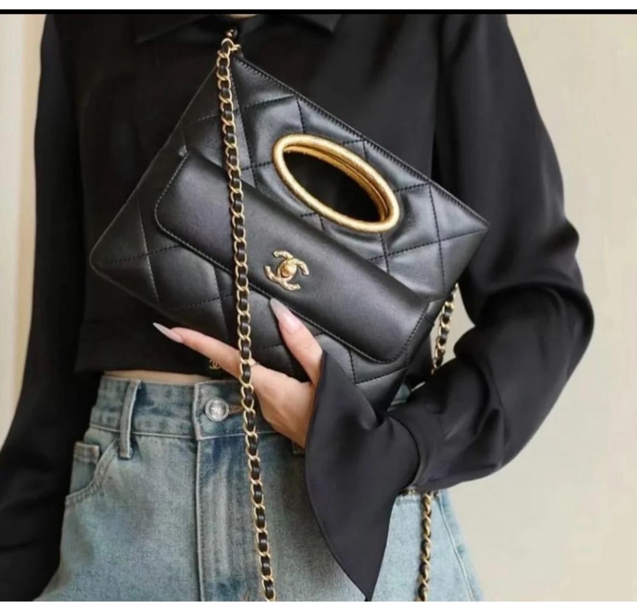 CHANEL KELLY JUMPBAG WITH MAGNET BOX