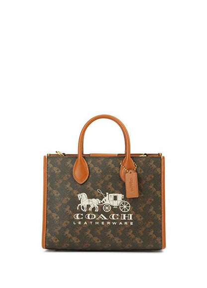Coach field tote 22 bag with og folding box