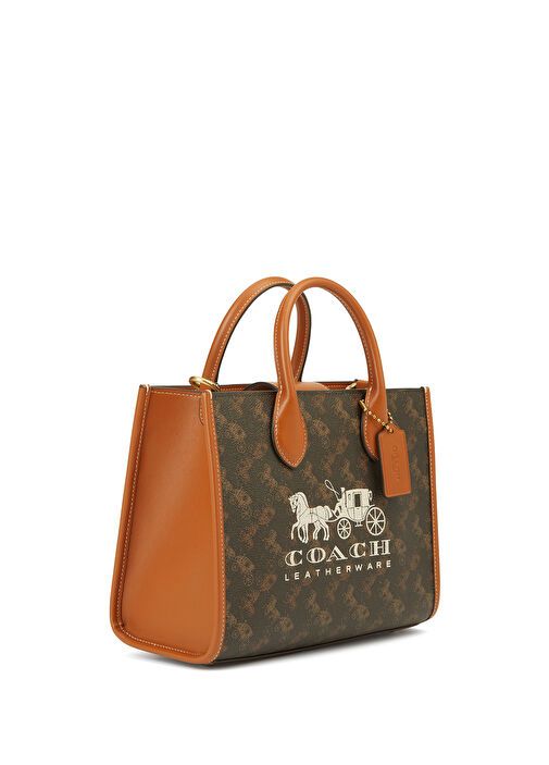 Coach field tote 22 bag with og folding box