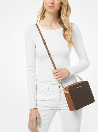 Michael Kors Camera Crossbody Bag With Original Box