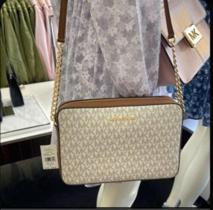 Michael Kors Camera Crossbody Bag With Original Box