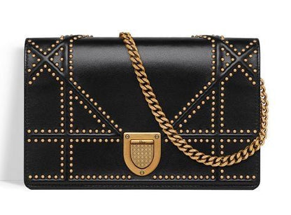 CHRISTIAN DIOR DIORAMA STUD WITH BOX