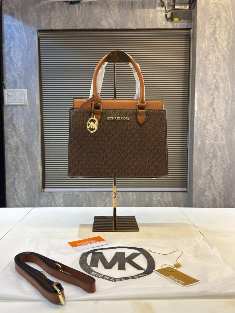 Michaell Kors Satchel Shoulder Bag With Dust Bag Includes Logo