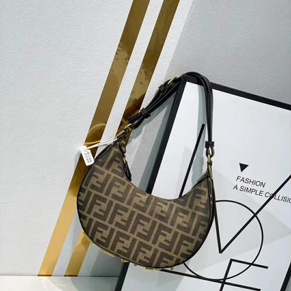 Fendi graphy hobo sling bag with box