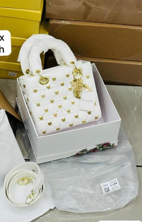 Christian DIOR LADY BAG WITH BRAND DOUBLE BOX