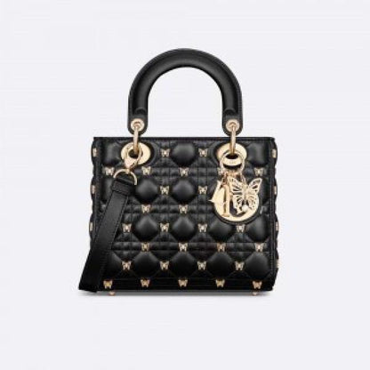 Christian DIOR LADY BAG WITH BRAND DOUBLE BOX