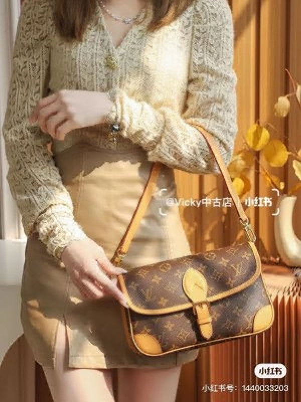 Louiis Vuiitton Diane PM Sling Bag With Orignal Box