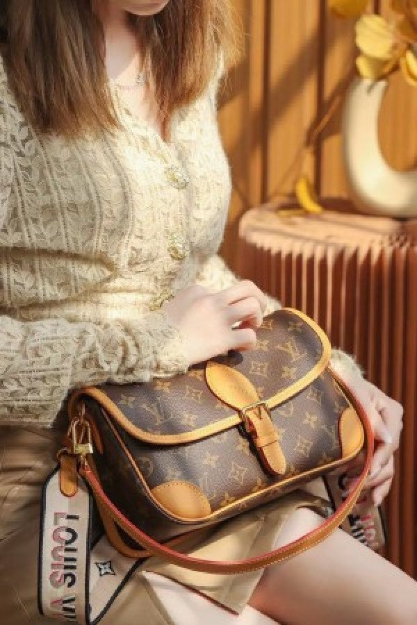 Louiis Vuiitton Diane PM Sling Bag With Orignal Box