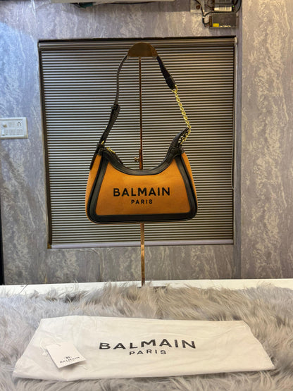 BALMAIIN B ARMY LOGO PRINT SHOULDER BAG WITHOUT BOX