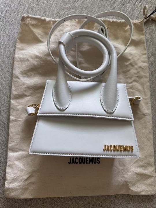 Jaccquemus Le Chiquito Noeud leather bag with box premium quality