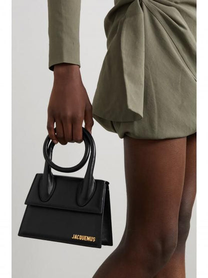 Jaccquemus Le Chiquito Noeud leather bag with box premium quality