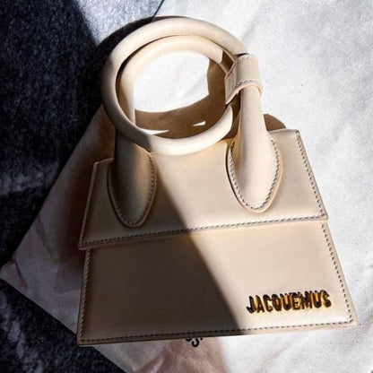 Jaccquemus Le Chiquito Noeud leather bag with box premium quality