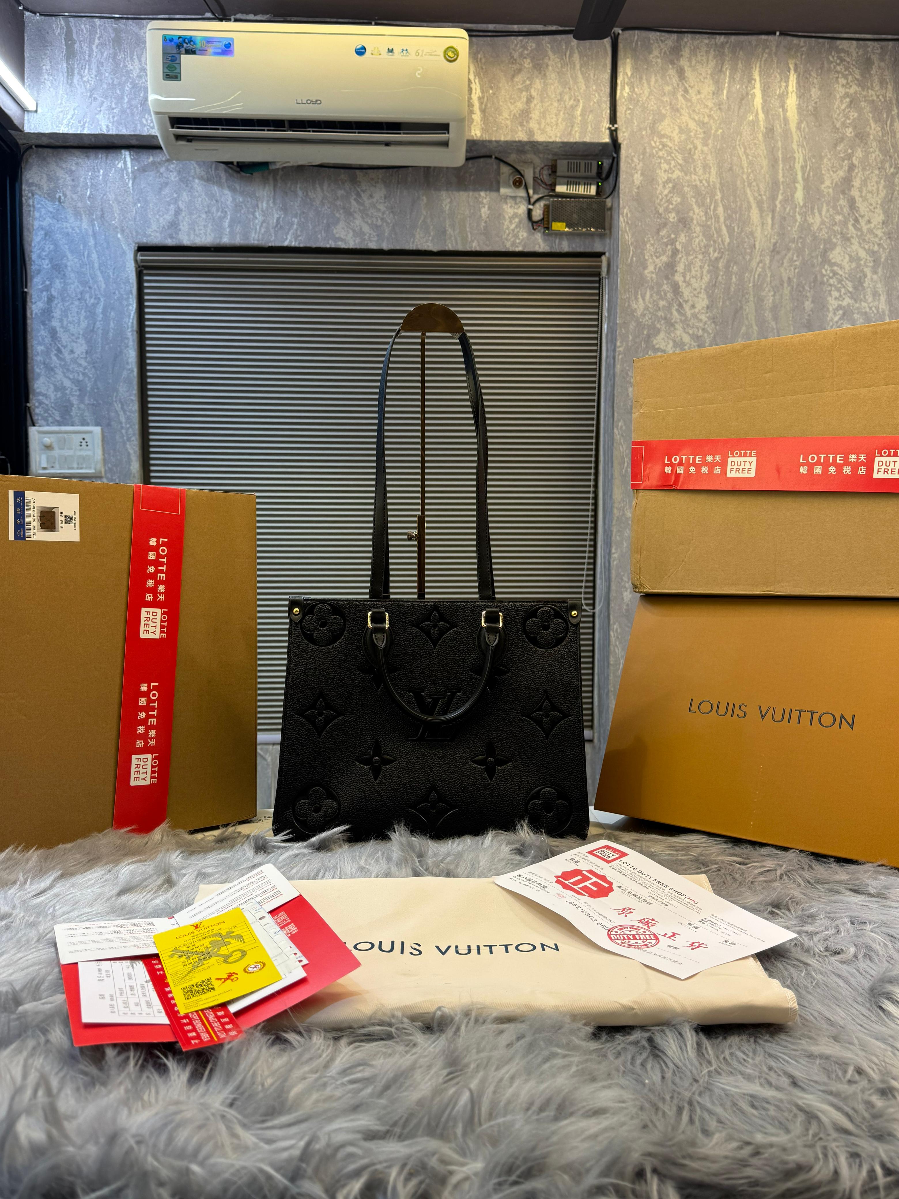 Louiis Vuiitton Onthego Mm Empreinte With&amp;Double Og Box And Dust Bag