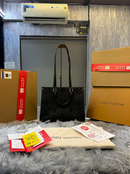 Louiis Vuiitton Onthego Mm Empreinte With&amp;Double Og Box And Dust Bag