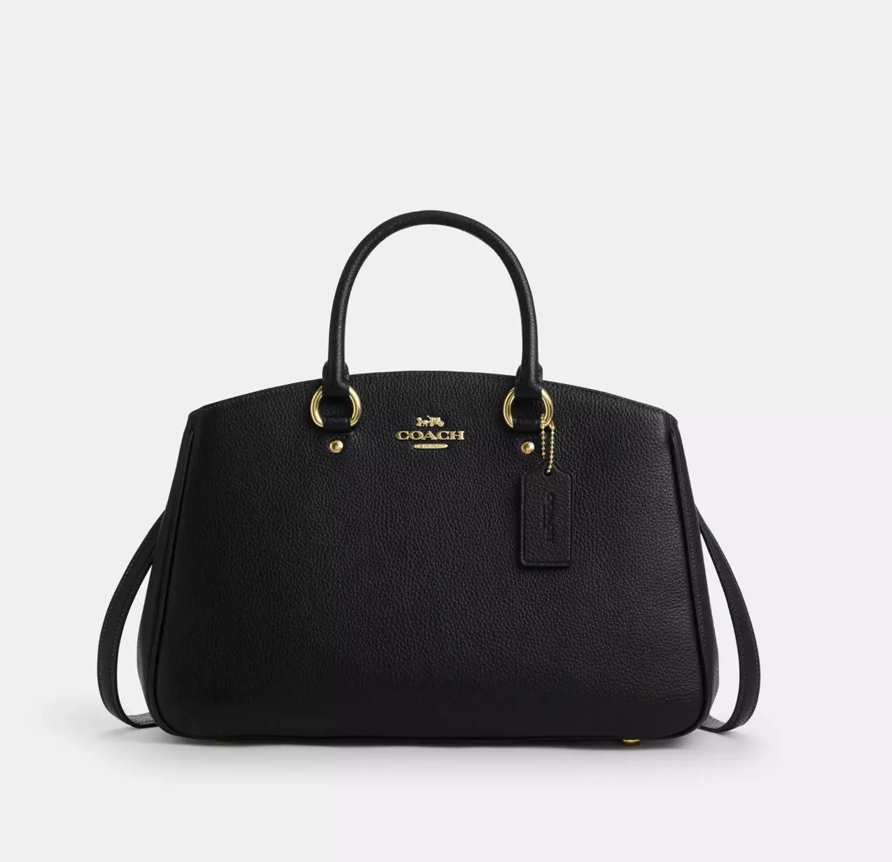 Coaach Savannah Carryall Stachel Bag With Box Dustbag Slingbelt Card