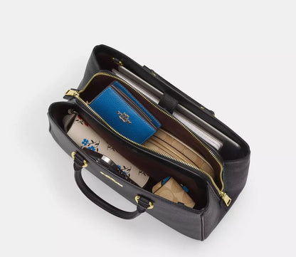 Coaach Savannah Carryall Stachel Bag With Box Dustbag Slingbelt Card