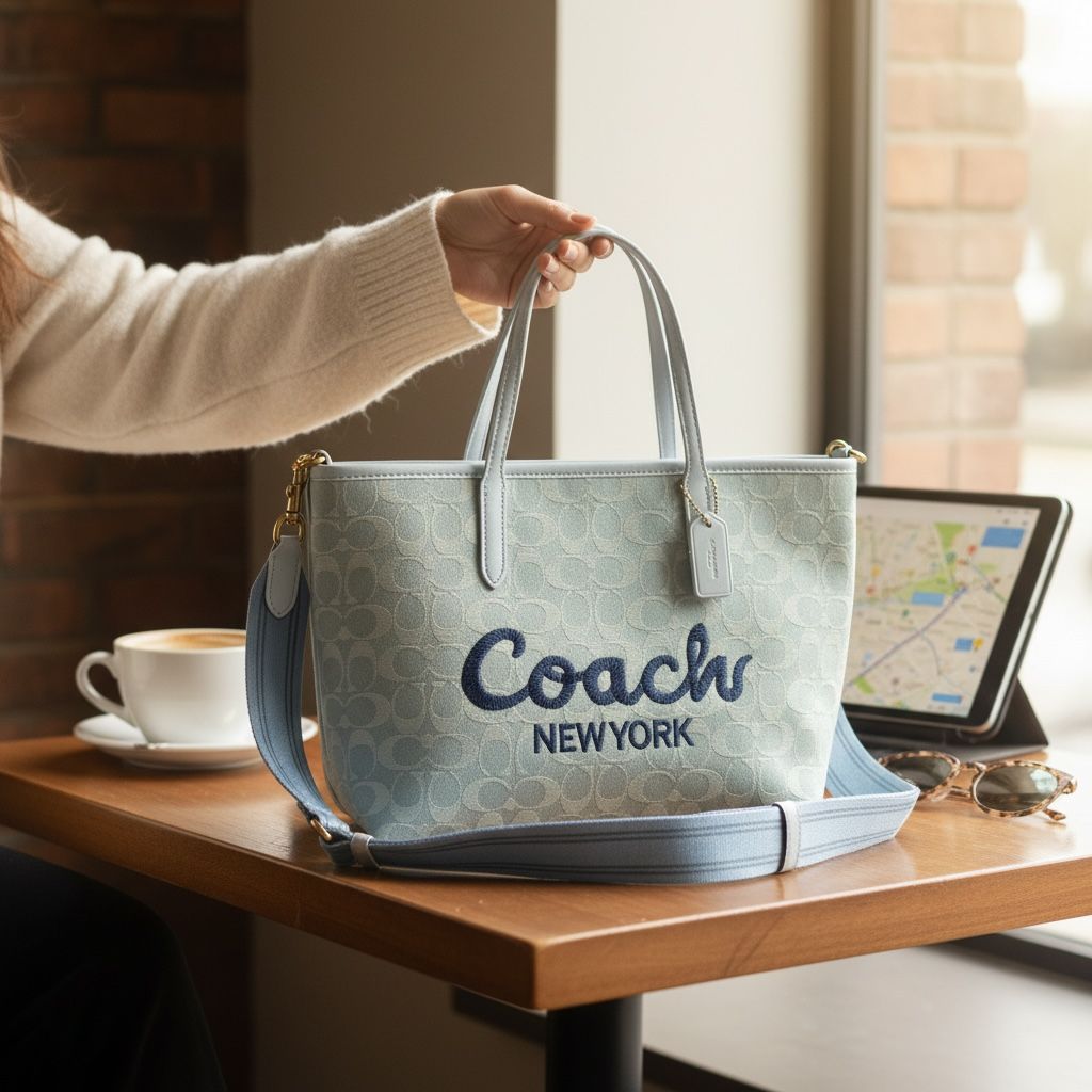 Coachh Signature City Tote Bag DustBag
