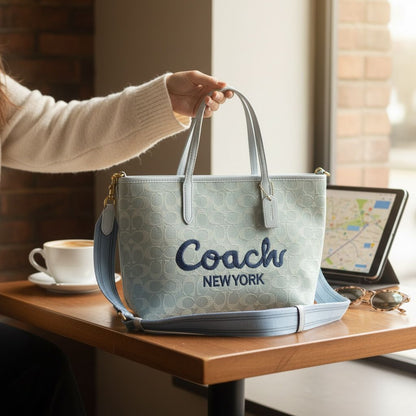 Coachh Signature City Tote Bag DustBag