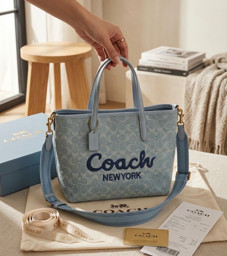 Coachh Signature City Tote Bag DustBag