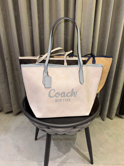 Coachh city tote graphic bag tote bag premium quality with dust cover