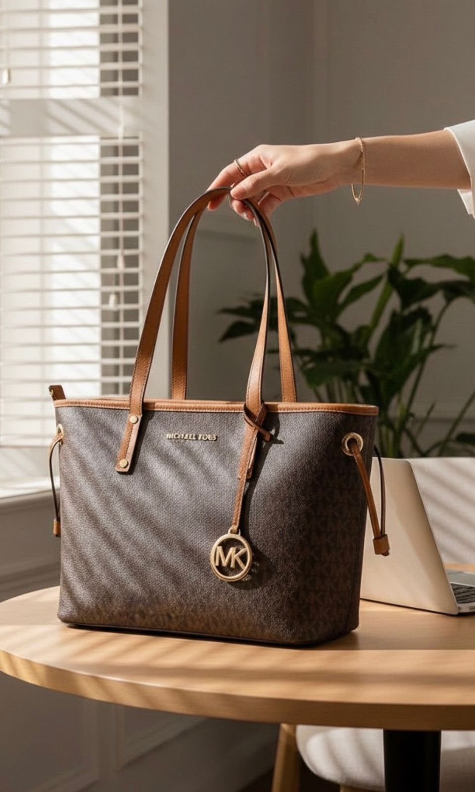 Michaell Korrs Tote Bag with premium quality original Box Packing