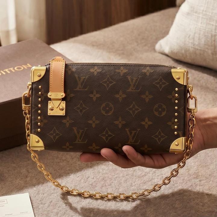 Louiis Vuitton trunk premium quality with og box