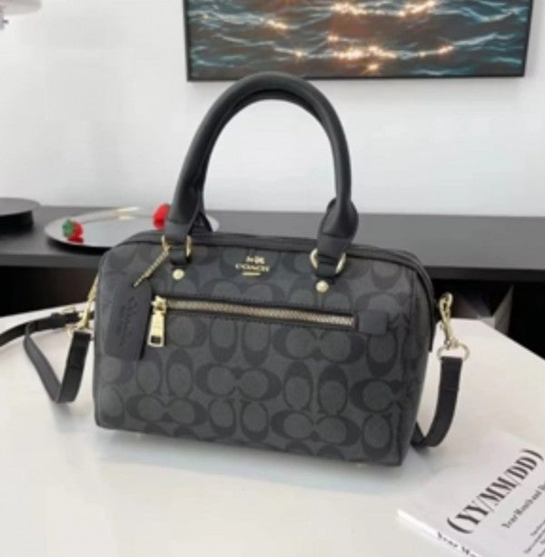 Rowan Satchel Signature Canvas Crossbody Bag with box premium quality