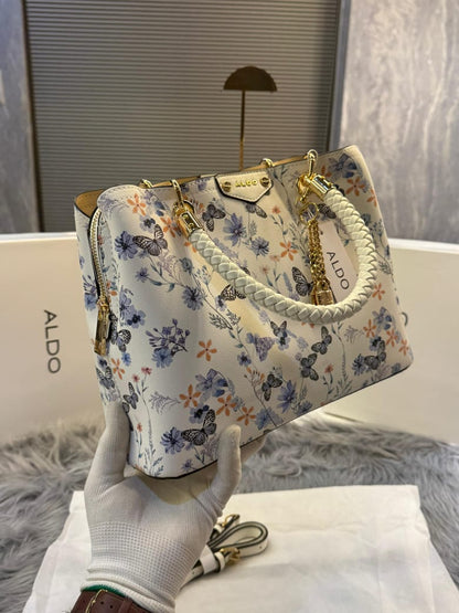 Aldo Lothycan Womens Bone Multi Tote with box