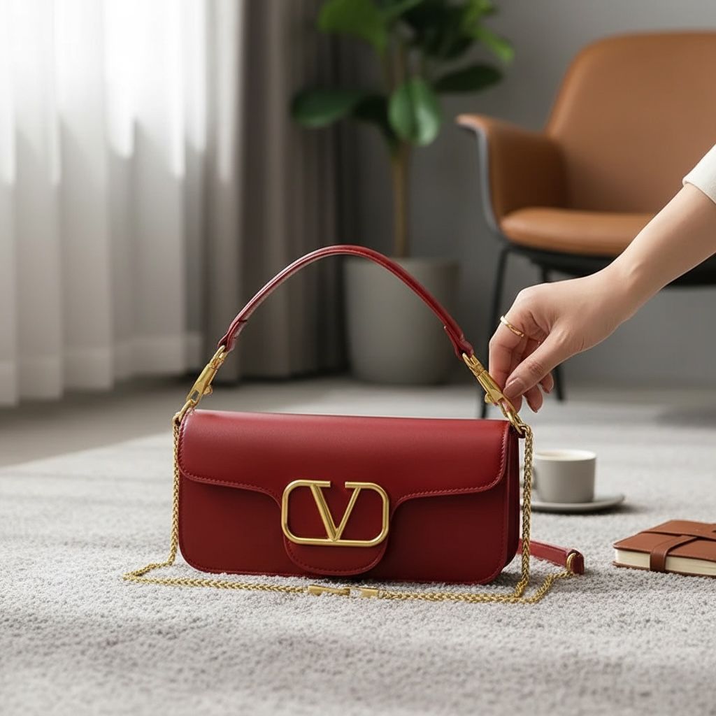 Valeentino garavani handbag with box premium quality