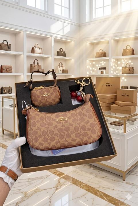 Coachh Teri Combo Set With Box Dust bag With Box premium quality