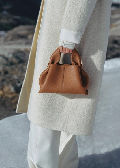 Poleene Numero Neuf Leather Shoulder Bag with box