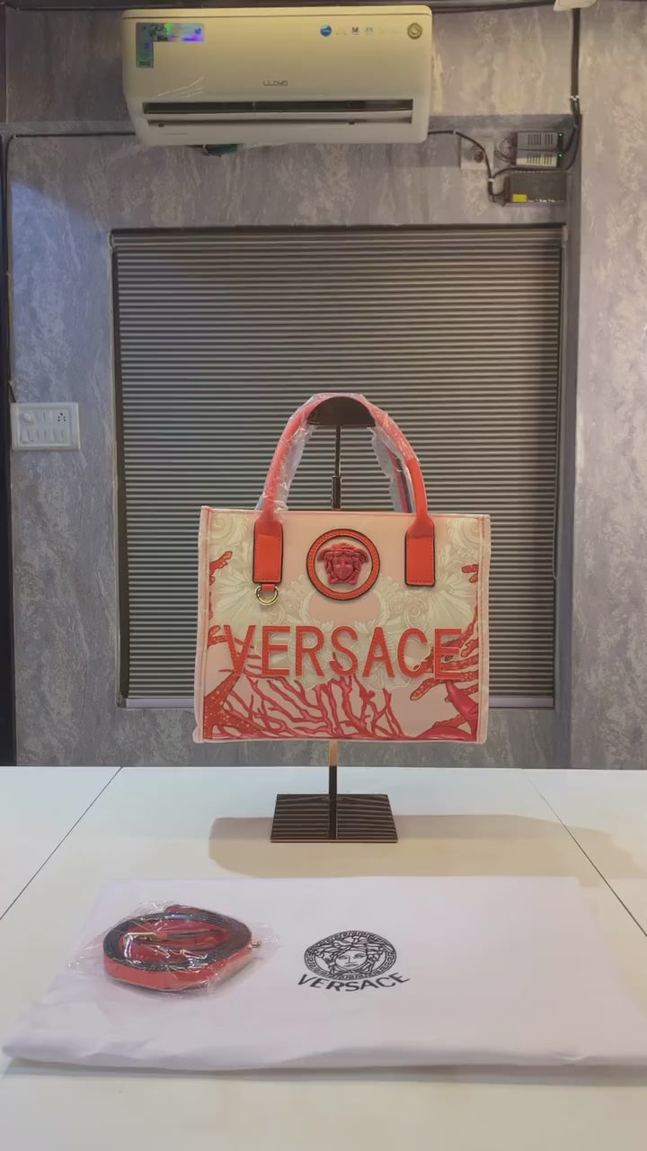 Versace handbag bag with dust cover premium quality bag